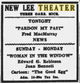 Vickers Theatre - March 23 1946